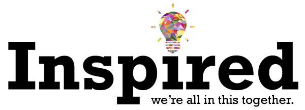 Inspired logo, we're all in this together