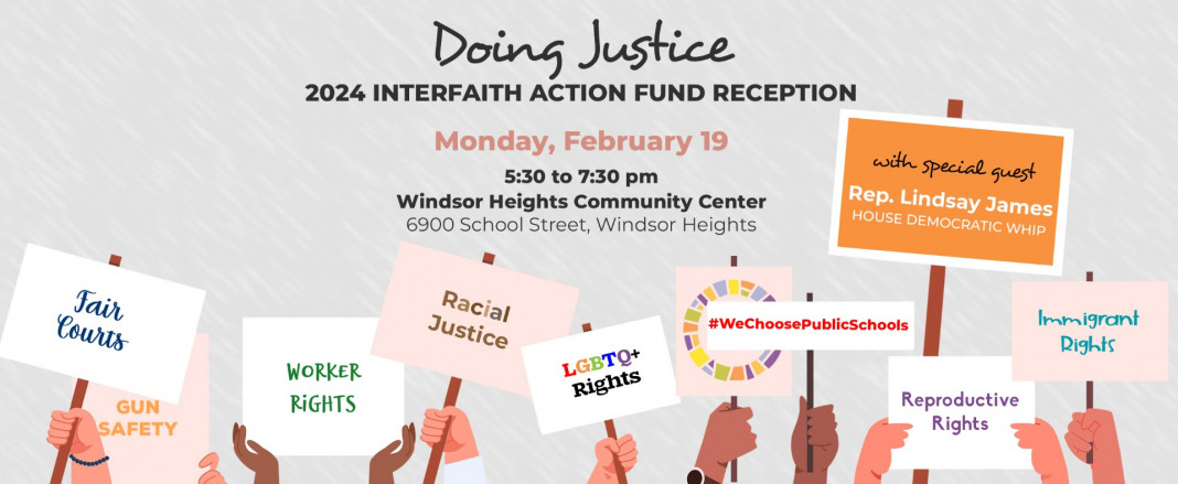 Doing Justice: 2024 Interfaith Action Fund Reception on February 19
