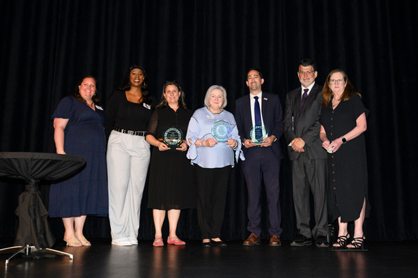 Awardees and presenters at the 2026 Interfaith Alliance of Iowa Award Celebration