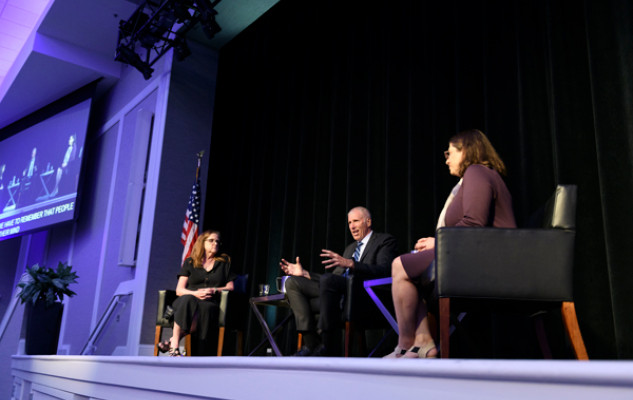 Connie Ryan and Rev. Paul Brandeis Raushenbush have a conversation, moderated by Laura Belin