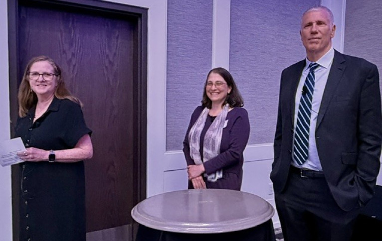 Connie Ryan and Rev. Paul Brandeis Raushenbush have a conversation, moderated by Laura Belin