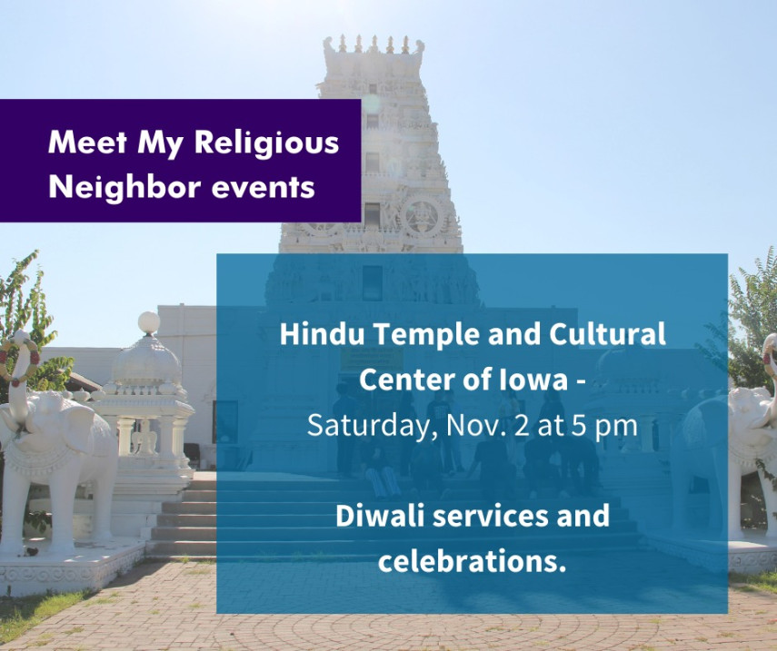 Meet My Religious Neighbor: Diwali services and celebrations