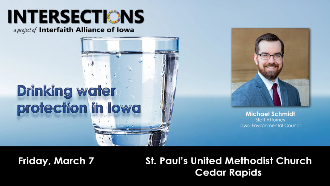 Intersections meets the first Friday of each month in Cedar Rapids