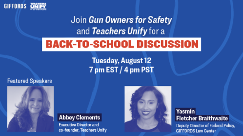 Giffords gun safety event