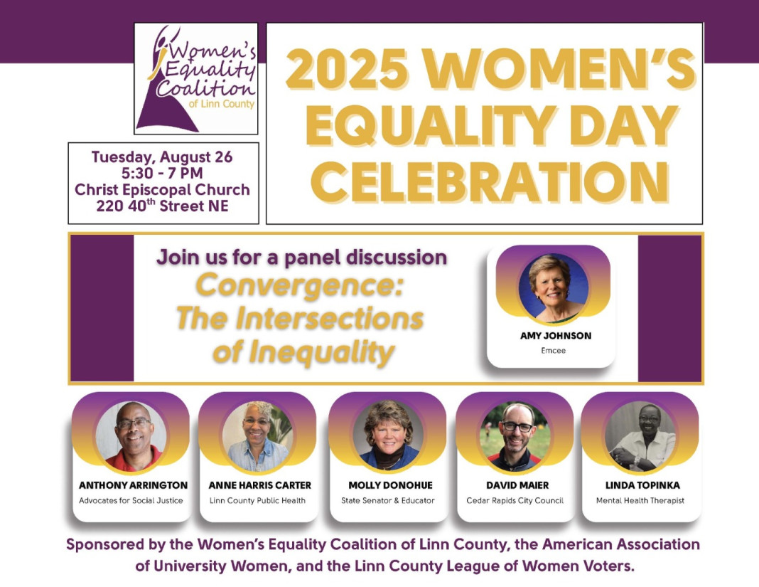 2025 Women's Equality Day - Cedar Rapids