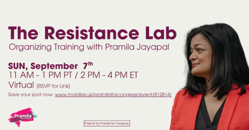Host a watch party for The Resistance Lab