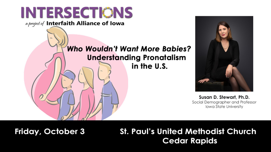 Intersections meets the first Friday of each month in Cedar Rapids