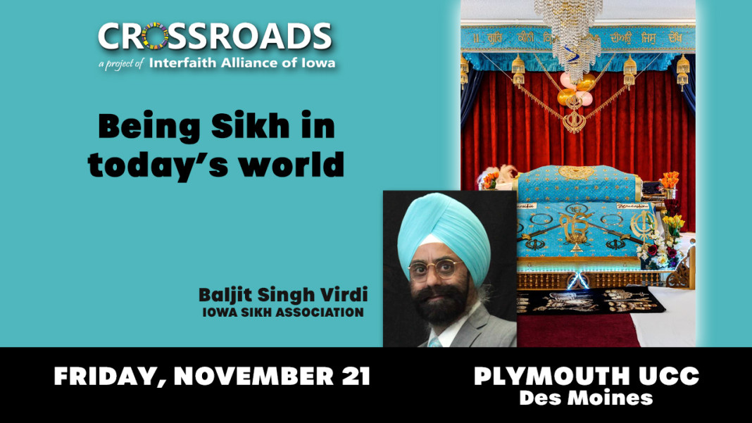 Crossroads meets the third Friday of each month in Des Moines