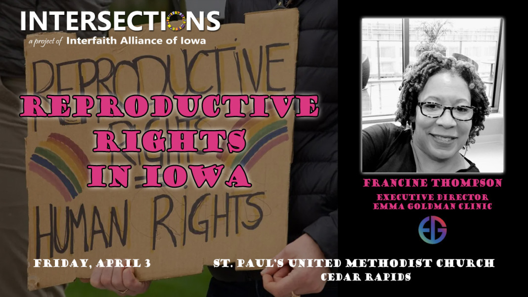 Intersections meets the first Friday of each month in Cedar Rapids