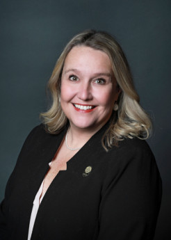 Headshot of Rep. Jennifer Konfrst, Iowa House